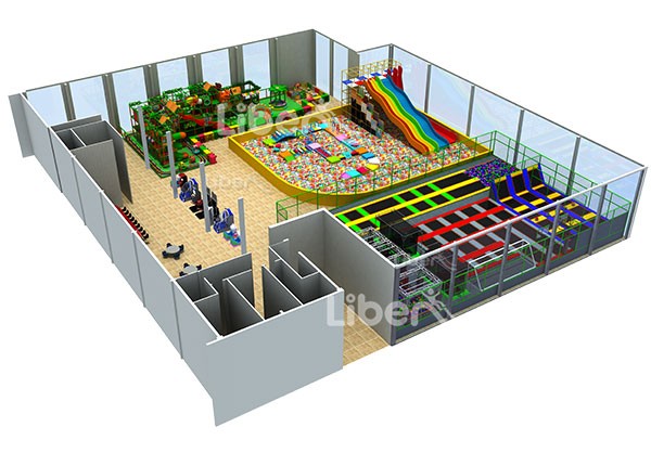 China Best Selling Trampoline Park Factory